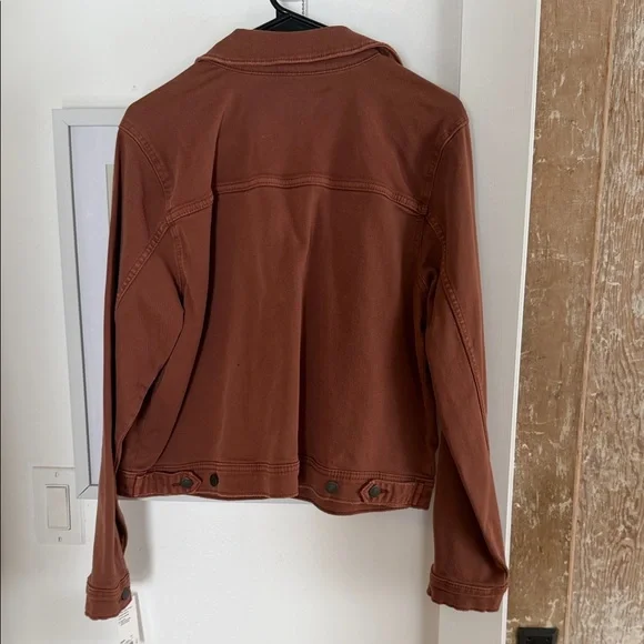 SONOMA Rust-Brown Denim Jacket - Picture 3 of 3